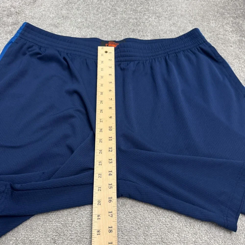 The Foundry Supply Co Basketball Shorts Mens 3XL Navy Blue Athletic Activewear